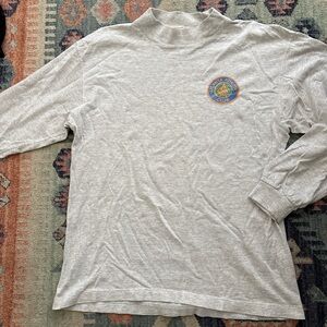 Vintage mock neck long sleeve tshirt - Atlanta Athletic Club